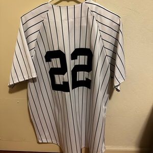 New York Yankees Majestic Jersey #22 (Large)